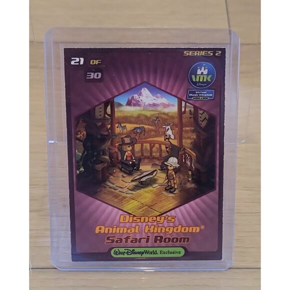 Rare Virtual Magic Kingdom VMK Safari Room Disney's Animal Kingdom Exclusive - Picture 1 of 2